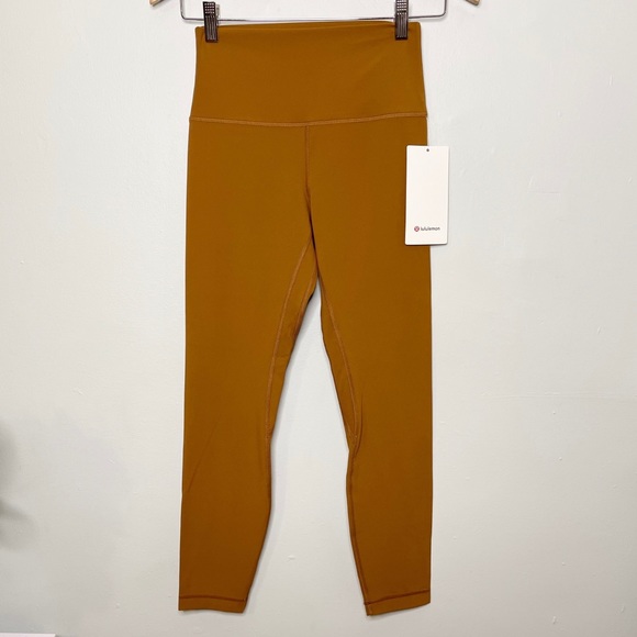 Lululemon Copper Brown Align Pants Leggings 25” - Picture 3 of 8